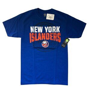 New York Islanders Royal Blue Hockey Tshirt - NWT - AS